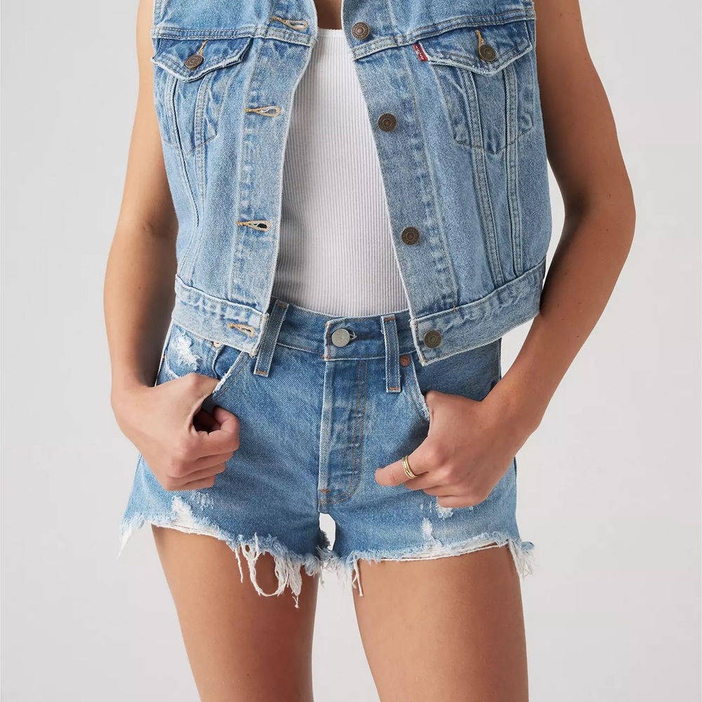 Levi’s Premium 501 Original Fit Women’s Denim Shorts